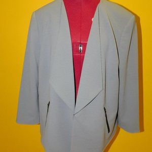 🔥5/25 Kasper light slate gray blazer